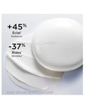 Clarins Precious La Crème Bright jar showing the luxurious skincare cream in a 50ml container.