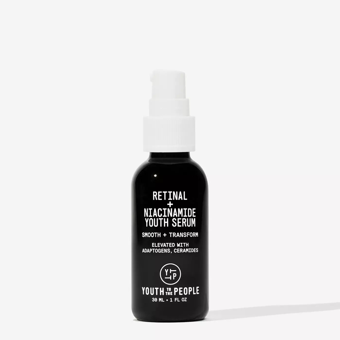 Youth To The People Retinal + Niacinamide Serum 30ml bottle, front view, new in box