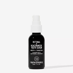 Youth To The People Retinal + Niacinamide Serum 30ml bottle, front view, new in box