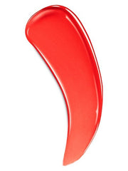 Burberry Kisses Lip Lacquer in Tangerine shade, vibrant orange-red tube, glossy finish, new unopened packaging.