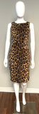 Altuzarra Shadow leopard-print stretch-cotton dress Size FR38 US 6