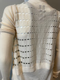 Rick Owens Cream Cardigan Size M-Sweater-LAB