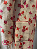 Coat Escada Summer Floral Coat Size 36/2
