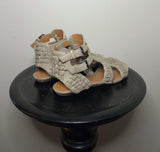 Shoes Givenchy White Leather Cage Gladiator Sandals Size 35