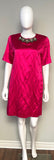 Marni Fuchsia Silk Jewelled Cocktail dress Size 44/10