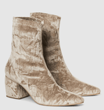 Boots Rachel Comey Zaha Crushed Velvet Ankle Boots Size 5